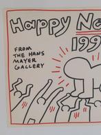 Keith Haring (1958-1990) - Happy New Year 1990!, Antiek en Kunst
