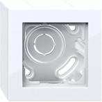 Gira E2 opbouwbak incl. vast afdekraam 1-voudig wit glans -, Ophalen of Verzenden, Nieuw
