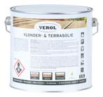 Verol Verol vlonder en terrasolie 2,5 liter, Nieuw, Verzenden