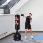 Bokszak - Heavy Duty - Zuignapbasis - Zwart, Sport en Fitness, Ophalen of Verzenden, Nieuw