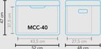 Mestic Koelbox Compressor MCC-40 AC/DC - Inhoud: 42L -, Verzenden, Nieuw