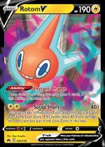 Rotom V 045/159 Crown Zenith, Hobby en Vrije tijd, Verzamelkaartspellen | Pokémon, Losse kaart, Nieuw, Foil, Ophalen of Verzenden