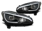 Peugeot 208 4-12 tot 6-15 LEDtube koplamp unit Black, Auto-onderdelen, Verlichting, Nieuw, Peugeot, Verzenden