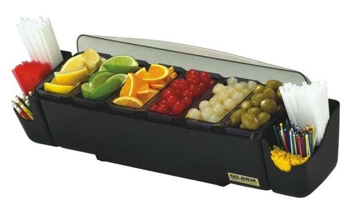 Bar Dispenser + Rietjeshouder | 6 bakjes | 3,3L, Zakelijke goederen, Horeca | Overige, Verzenden