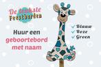 Geboortebord Giraf blauw geboorteborden huren jongen, Kinderen en Baby's, Kraamcadeaus en Geboorteborden, Ophalen, Zo goed als nieuw