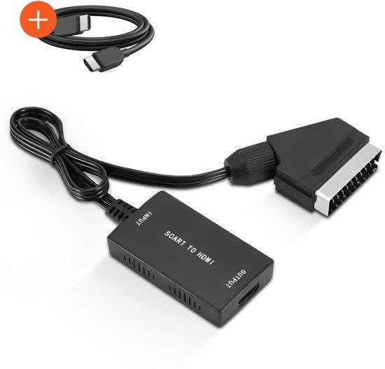 2dekans | Scart naar HDMI Converter - Switch voor HDMI, Audio, Tv en Foto, Dvd-spelers, Zo goed als nieuw, Ophalen of Verzenden