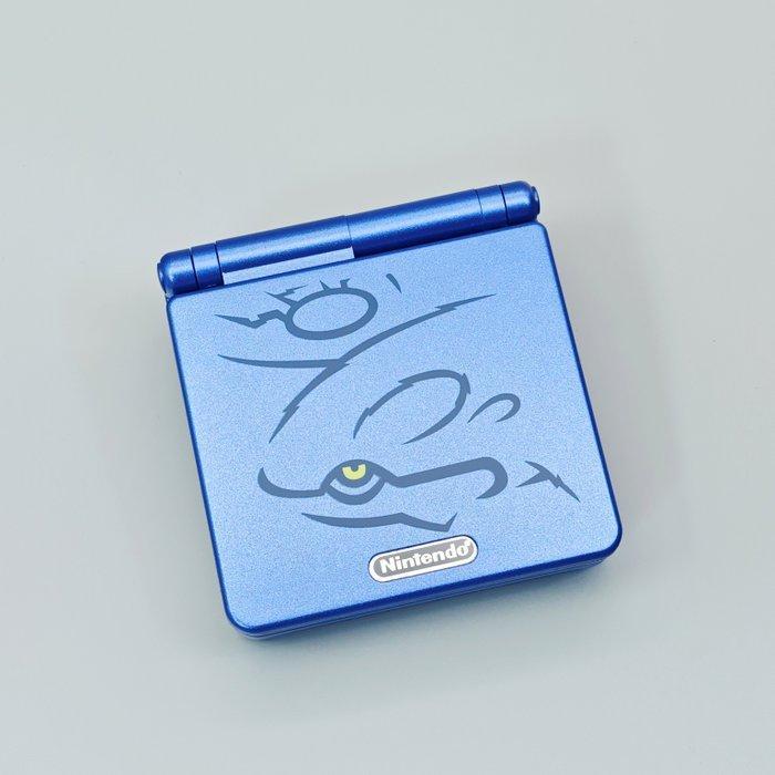 Nintendo - Gameboy Advance SP - Kyogre Pokémon Themed, Spelcomputers en Games, Spelcomputers | Overige Accessoires