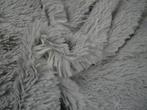 Langharig bont stof – Zilvergrijs, 200 cm of meer, Nieuw, Grijs, Polyester