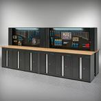 Datona Werkbank PRO eiken - 12 opbergkasten - 4, Doe-het-zelf en Verbouw, Werkbanken, Ophalen of Verzenden, Nieuw