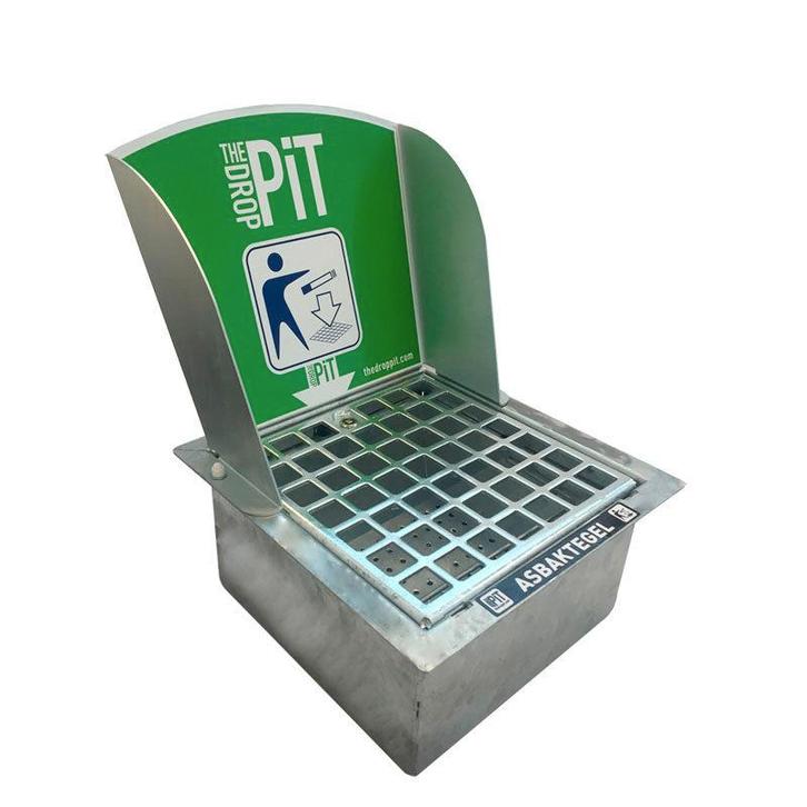 Tegel asbak The DropPit - Classic, Huis en Inrichting, Schoonmaakartikelen, Verzenden