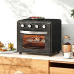 TRUUSK Mini Oven met Convectie - 30L - Bakplaat en Grillroos, Verzenden, Nieuw