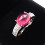 Robijn - Zilver, Bague de foi - Heilig Vuur, Passie en, Antiek en Kunst