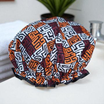 GROTE Douchemuts / Shower cap voor vol haar / krullen / afro beschikbaar voor biedingen