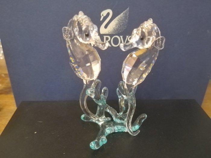 Swarovski - Beeldje - Sea Horses - 885589 - Kristal, Antiek en Kunst, Curiosa en Brocante