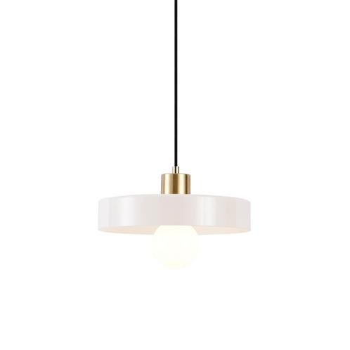 Retro hanglamp goud met beige glas - Jina, Huis en Inrichting, Lampen | Hanglampen, Nieuw, Glas, 75 cm of meer