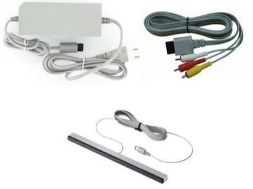 Originele Wii Kabel. Stroom / Voeding / AV / TV / Sensorbalk beschikbaar voor biedingen
