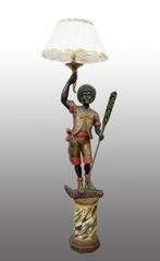 Candelabra vloerlamp - Polychroom hout