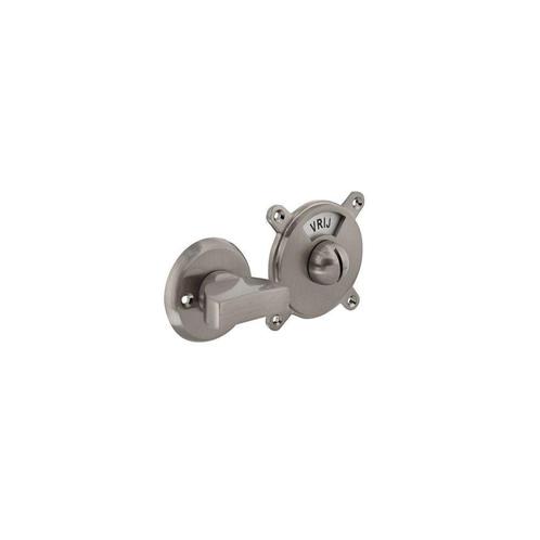 Intersteel Toilet-/badkamersluiting Degeorge vrij/bezet met, Doe-het-zelf en Verbouw, Hang- en Sluitwerk, Nieuw, Verzenden