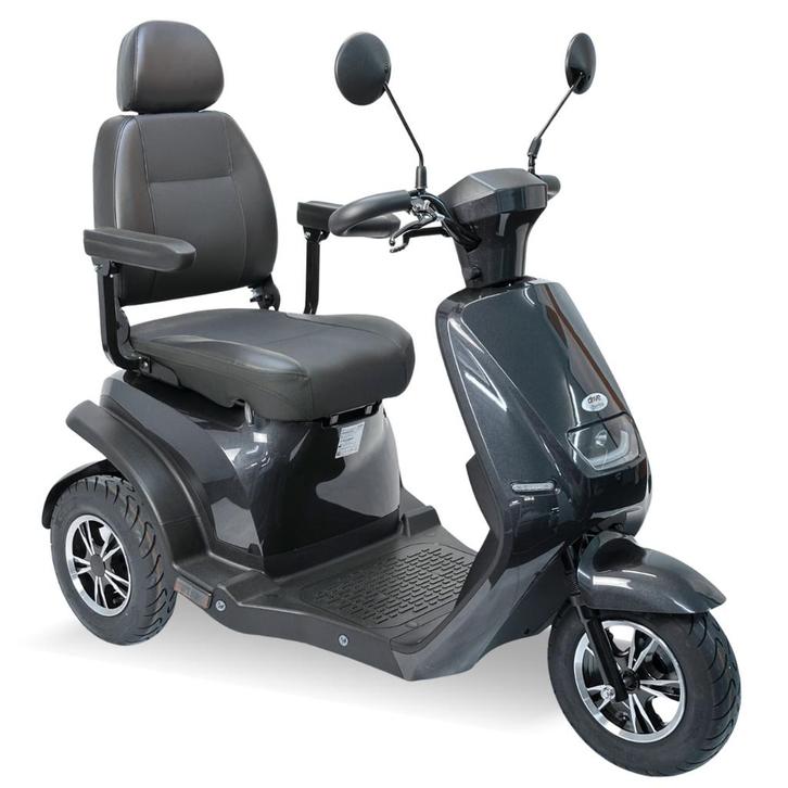 Drive Flame 3-Wiel Scootmobiel – Antraciet 15 km/u, Diversen, Brommobielen en Scootmobielen, Nieuw, Drive, Ophalen of Verzenden