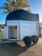 Prachtige vol-Alu 2-paards paardentrailer! zadelkamer! 2022!, Ophalen, Zo goed als nieuw, Aluminium, 2-paards trailer