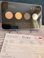 Monaco. 2 Euro 2013 ONU (4 colored coins) (Zonder, Postzegels en Munten, Munten | Europa | Euromunten
