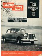 1960 DAS AUTO MOTOR UND SPORT MAGAZINE 06 DUITS, Boeken, Auto's | Folders en Tijdschriften, Nieuw, Author