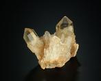 Catherdal Citrien Kristalcluster - Hoogte: 47 mm - Breedte:, Verzamelen, Mineralen en Fossielen