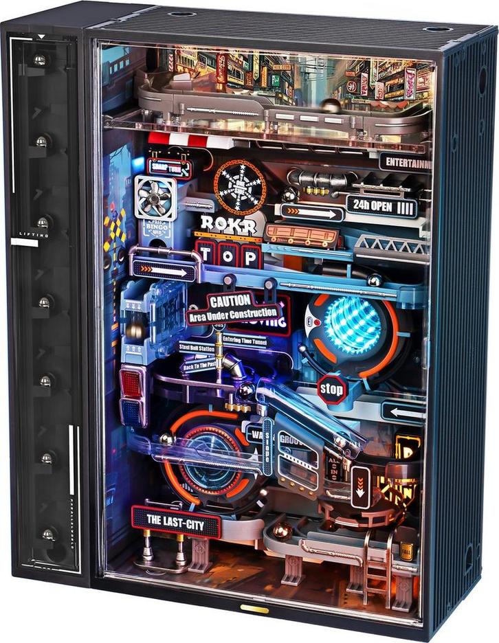 Robotime Marble The Last City Knikkerbaan DIY Modelbouw K..., Hobby en Vrije tijd, Modelbouw | Overige, Nieuw, Verzenden