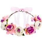 Bloemen Haarband Gekleurd, Verzenden, Nieuw