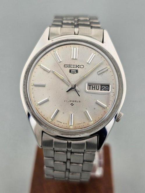 Seiko - Seiko 5 Automatic Day-Date - Zonder Minimumprijs -, Sieraden, Tassen en Uiterlijk, Horloges | Antiek