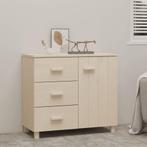 vidaXL Dressoir HAMAR 90x40x80 cm massief grenenhout, Verzenden, Nieuw, 50 tot 100 cm, Grenenhout