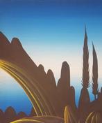 Marcello Antonelli (1932-2009) - Paesaggio con figura, Antiek en Kunst, Kunst | Schilderijen | Modern
