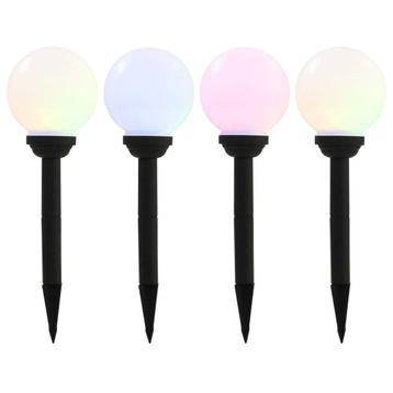 Solarlampen (4x) RGB 15cm - Retourdeal - Sfeerverlichting! beschikbaar voor biedingen