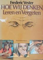 Hoe wy denken leren en vergeten 9789024643950 Vester, Verzenden, Gelezen, Vester