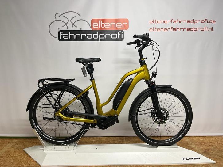 Flyer Upstreet3 7.43 Curcuma, Fietsen en Brommers, Elektrische fietsen, 51 tot 55 cm, 50 km per accu of meer, Nieuw, Overige merken