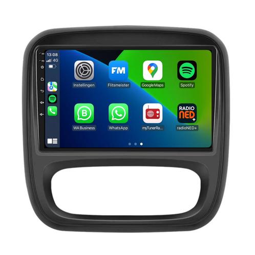 Opel Vivaro Android 13 Autoradio 2016 t/m 2020 Carplay &, Auto diversen, Autoradio's, Nieuw, Ophalen of Verzenden