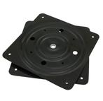 Metalen draaiplateau 240x240mm zwart, Verzenden, Nieuw