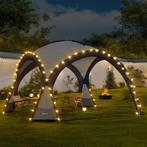 [pro.tec] Paviljoen Grästorp met LED-verlichting 345x345x247, Verzenden, Nieuw