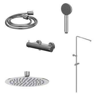 Regendoucheset IVY Bond Opbouw Thermostatisch 20 cm Slim beschikbaar voor biedingen