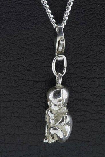 Zilveren Baby hanger en/of bedel, Sieraden, Tassen en Uiterlijk, Bedels, Verzenden