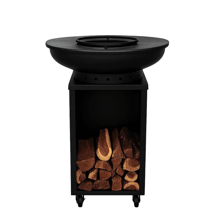 BBQ Plancha Grill Blackline 8mm Camarada 2.0 -  Ø70cm, Tuin en Terras, Houtskoolbarbecues, Verzenden
