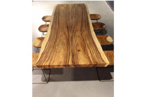 Boomstamtafel van Suar-hout, Huis en Inrichting, Tafelonderdelen
