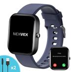 Nexvex® Deluxe Smartwatch voor Heren | 2.0 Inch | Blauw, Nieuw, Nexvex, Blauw, Waterdicht