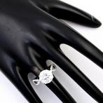 Zonder Minimumprijs - Ring - 14 karaat Witgoud - 4.19ct. tw., Nieuw