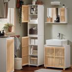 2dekans | SoBuy Kolomkast - BZR127-W - Badkamer - 33 x 33 x, Huis en Inrichting, Badkamer | Badkamermeubels, Ophalen of Verzenden