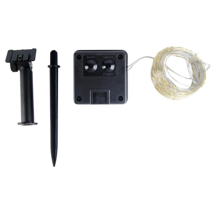 Benson Sfeervolle solar lichtslang - 100 LEDs - 8 lichts..., Tuin en Terras, Buitenverlichting, Nieuw, Ophalen of Verzenden