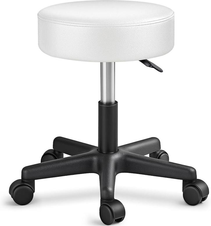 Tresko Draaikruk met wieltjes, kussen van 10 cm, 360 graden, Huis en Inrichting, Kasten | Computermeubels, Nieuw, Verzenden