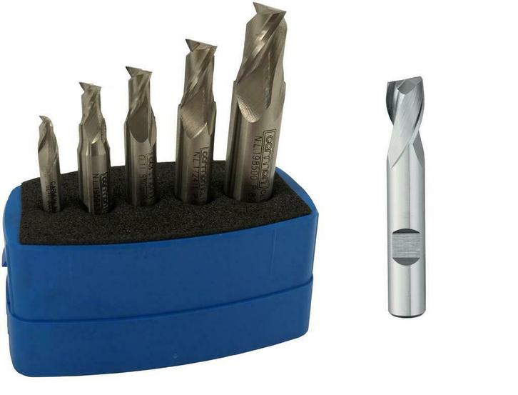 Carmon frezenset | Vingerfrees | Universeel | Spiebaanfrees, Zakelijke goederen, Machines en Bouw | Metaalbewerking, Ophalen of Verzenden