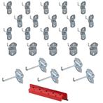 Set haken voor Powerplustools gereedschapsbord -, Doe-het-zelf en Verbouw, Werkbanken, Ophalen of Verzenden, Nieuw