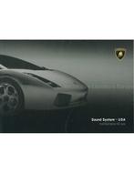 2004 LAMBORGHINI GALLARDO COMPLETE BOORDMAP ENGELS (USA |